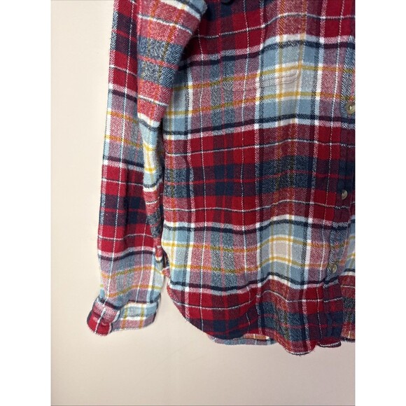 American Eagle Shirt Top Women’s XL Plaid Flannel Ahh Mazingly Soft Slim Fit - Picture 4 of 8